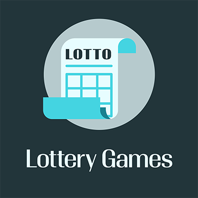 infographic depicting Lottery Games brochure